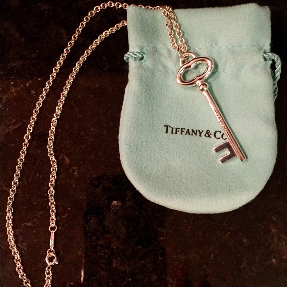 Tiffany & Co. Key with Tiffany Chain
